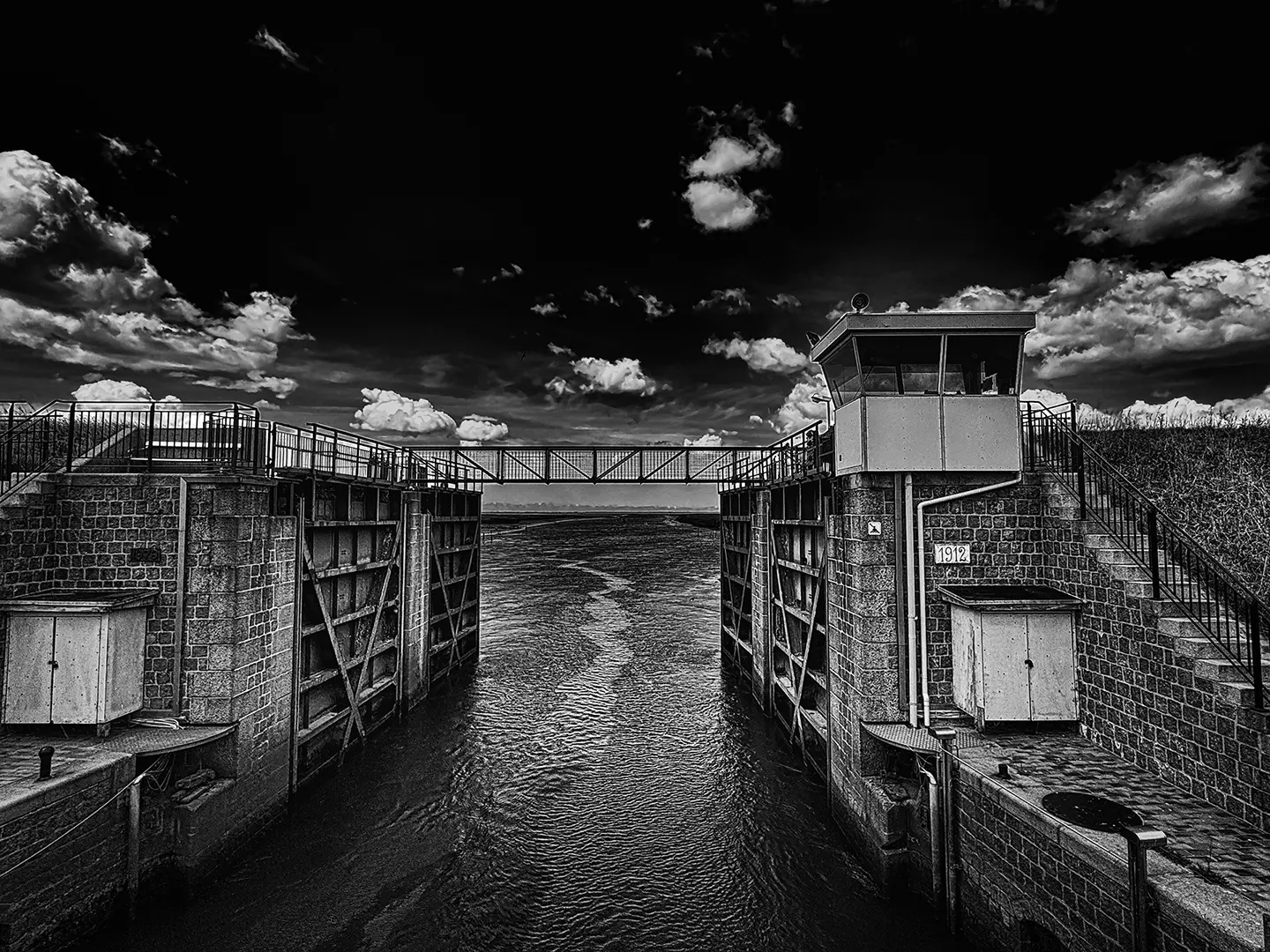 Gateway of the Tides – sluse ved Vadehavet